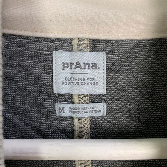 prAna FROZEN FALLS SWEATER IN PEBBLE GREY Size Medium women’s - Picture 8 of 9